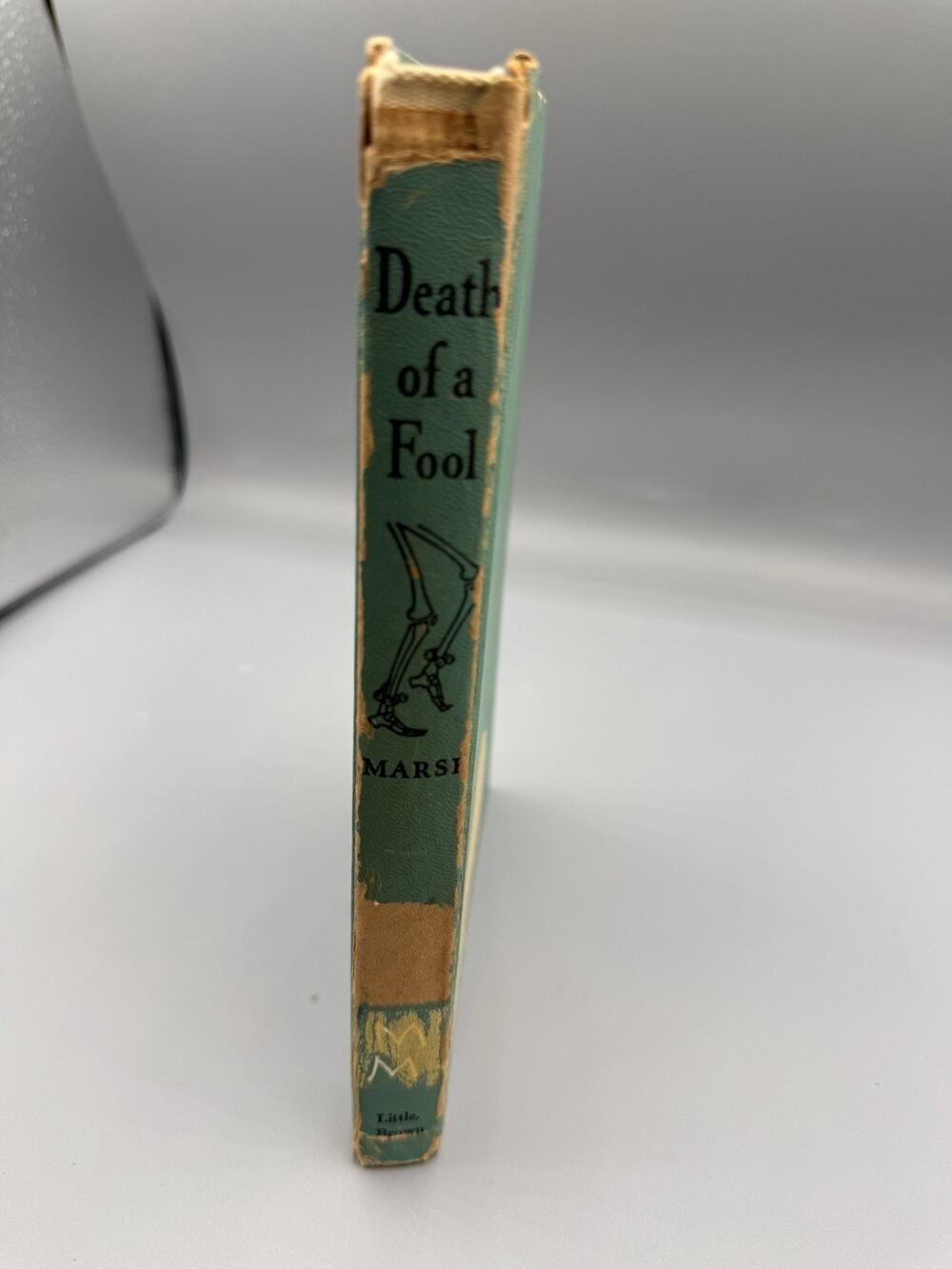 Death of a Fool Ngaio Marsh 1956 Little Brown Hardcover Ex-Library Vintage